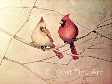 Cardinals by A. E. West